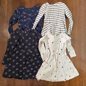 Bundle of 4 dresses, VGUC
